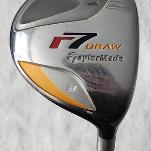 TaylorMade R7 Draw 3 Fairway Wood RH; Graphite Shaft