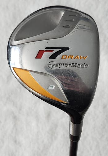 TaylorMade R7 Draw 3 Fairway Wood RH; Graphite Shaft