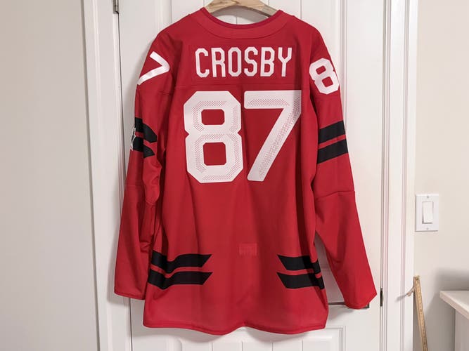 BNWT Authentic Bauer 2026 Olympics Canada Sidney Crosby Semi Pro Jersey Size 56