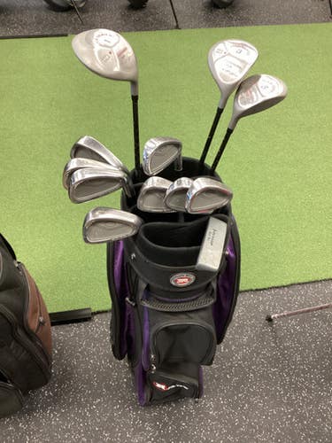 Used 12 PIECE LADIES SET W/ BAG Womens Complete Set RH 12 Piece 11851-S000043299