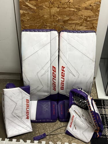 32" 2025 Custom Bauer SV-Pro Regular Goalie Full Set (Used)