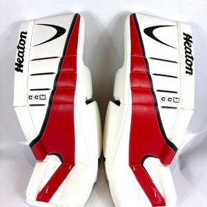 33" Heaton CCM Extreme Flex 7.9 Goalie Leg Pads (New)