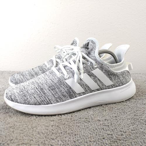 Adidas Cloudfoam Pure Womens Size 10 Running Sneakers Black White Shoes
