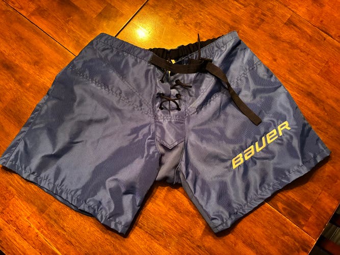 Junior Medium Bauer Goalie Pant Shell Hockey Goalie Pants (Used)