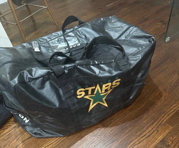 Dallas Stars Game Used Hockey Equipment Bag Pro Stock