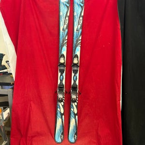 Skis: K2 T:Nine True Luv women's downhill skis, Bindings:Marker, bindings Range: 253-329mm