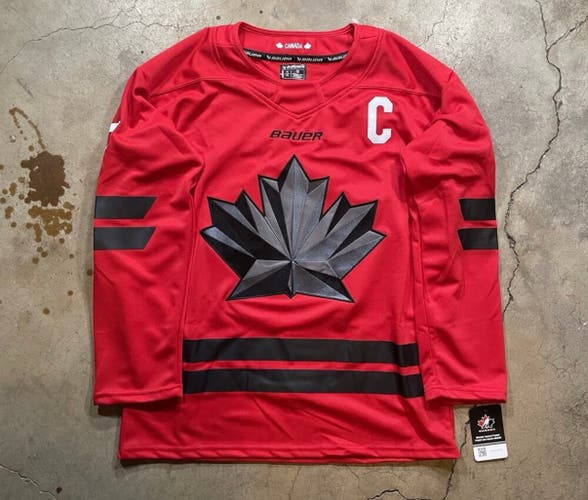 Sidney Crosby Team Canada 4 Nations Black Jersey - Size 52 Large - New