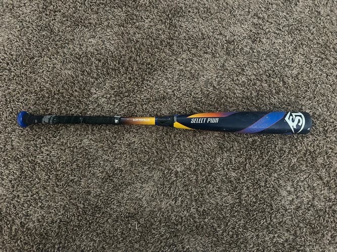 2025 Louisville Slugger Select PWR Hybrid BBCOR Certified Bat (-3) 30 oz 33" (Used)