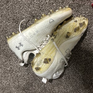 Men's Size M 11.0 (W 12.0) Under Armour Spotlight MC High Top Molded Cleats (Used)