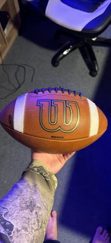Adult Wilson Football Started Broken In