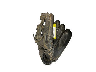 Used Mizuno BLACK BB GLOVE BB/SB Glove RH Throw Black 12 1/2" 11834-S000046844