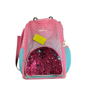 Used RIP-IT PINK GLITTER BAG BB/SB Player Carry Bag Pink 11834-S000046875