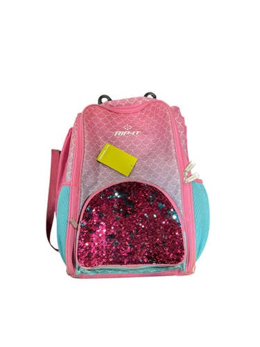 Used RIP-IT PINK GLITTER BAG BB/SB Player Carry Bag Pink 11834-S000046875