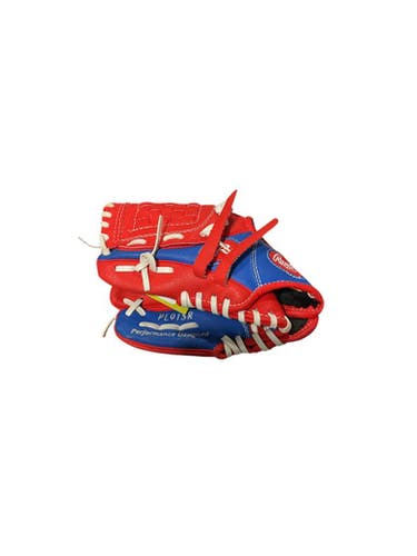 Used Rawlings PLAYER SERIES TBALL BB/SB Glove T-ball Red 9" 11834-S000046928
