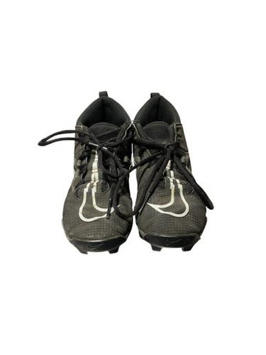 Used Nike ALPHA BLK CLEATS BB/SB Cleats Black Junior 05 11834-S000046926