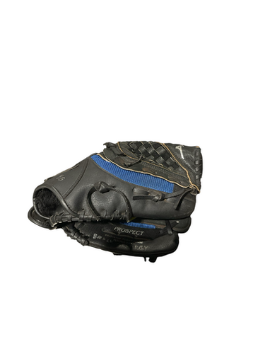 Used Mizuno POWER CLOSE BB/SB Glove RH Throw Black 10 1/2" 11834-S000046930