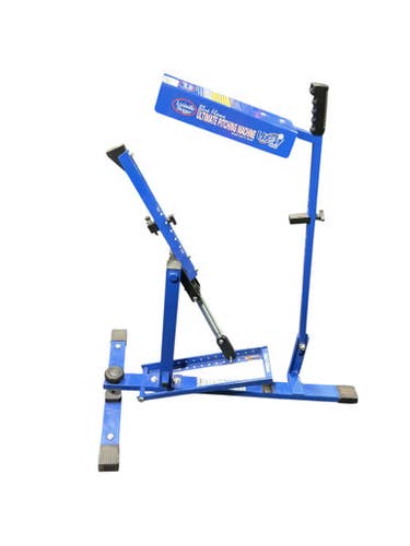 Used Louisville Slugger BLUE FLAME PITCHING MACHINE BB/SB Pitching Machine 11834-S000046958