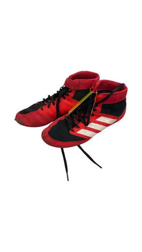 Used Adidas Wrestling Shoes Red Senior 11 11859-S000028545