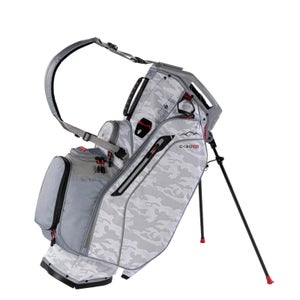 SUN MOUNTAIN C-130 HYBRID STAND BAG SNOW CAMO/CADET/RED 2026