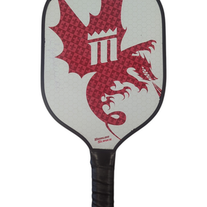 Used MONARCH DRAGON SLAYER Pickleball Racquet White 11862-S000092969