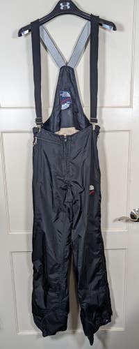 Vintage The North Face Extreme Gore-Tex Ski Bibs Pants Womens 10 Black Outdoor