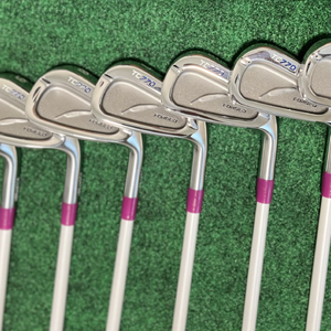 NEW • Fourteen TC-770 Forged Irons 4-PW • KBS Tour Custom White • Purple Ferrules