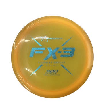 Used Prodigy FX-3 Disc Golf Driver Yellow 11760-S000088256