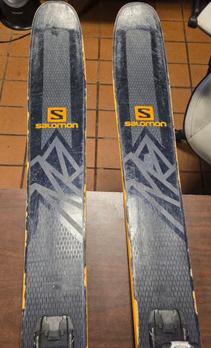 Salomon QST 99 Skis With Adjustable Warden Bindings