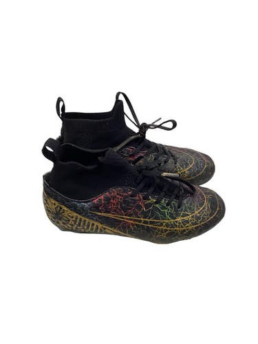 Used Soccer Cleats Black And Gold Adjustable 11347-S000264309