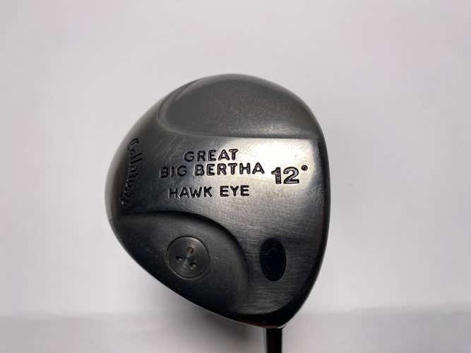 Callaway Hawkeye Driver 12* Hawk Eye Gems UL Senior Graphite Mens RH