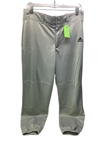 Used Adidas MENS GREY MED BB PANTS BB/SB Pant Mens Grey MD 11347-S000264255
