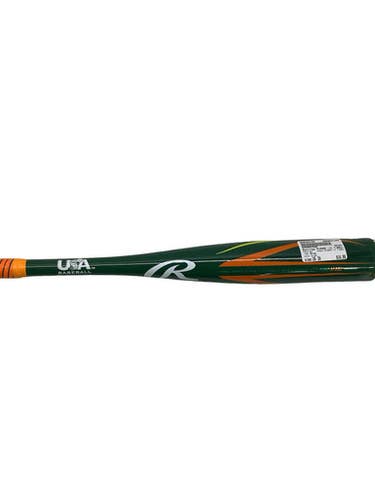 Used Rawlings PLASMA -11 T-BALL BB/SB T-Ball Bat Green 26" 11347-S000264193