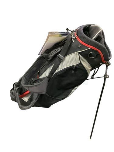 Used Knight 6 WAY STAND BAG Mens Stand Bag Grey 11347-S000264191