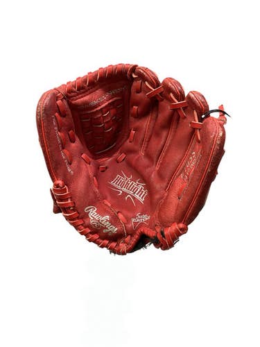 Used Rawlings HIGHLIGHT 10.5IN BB/SB Glove RH Throw Red 10 1/2" 11347-S000264167