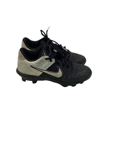 Used Nike BASEBALL CLEAT BB/SB Cleats Black Junior 01.5 11347-S000264155