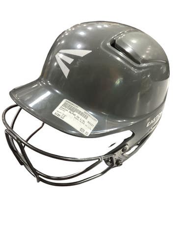 Used Easton ALPHA CH L/XL Batting Helmet w/Mask Grey LG 11347-S000264137
