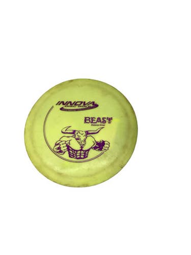 Used Innova BEAST DISTANCE DRVIVER Disc Golf Driver Yellow 11347-S000264066