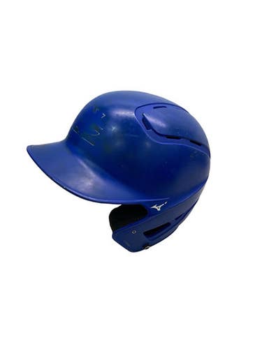 Used Mizuno 6 3/4 - 7 3/8 Batting Helmet No Mask Royal Blue Fits all 11347-S000264047