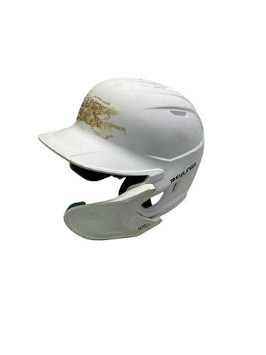 Used Rawlings 6 3/8 - 7 1/8 Batting Helmet No Mask White Fits all 11347-S000264045