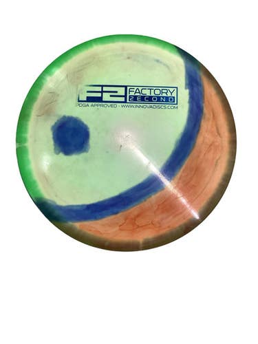 Used Innova CHAMPION DISCS F2 FACTORY Disc Golf Driver Green 175g 11347-S000264016