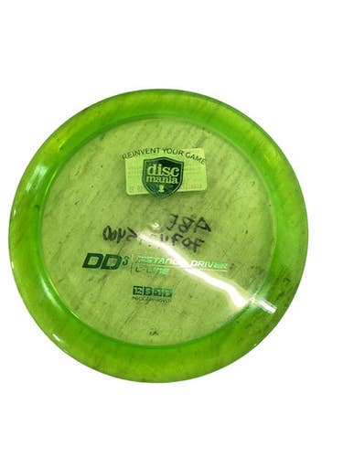 Used Discmania DD3 C-LINE DISTANCE DRIVER Disc Golf Driver Green 175g 11347-S000264014