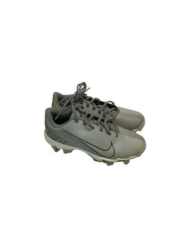 Used Nike VAPOR Soccer Cleats Grey Junior 03.5 11347-S000263975