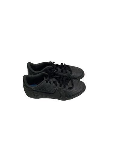 Used Nike TIEMPO Soccer Cleats Black Junior 02.5 11347-S000263974