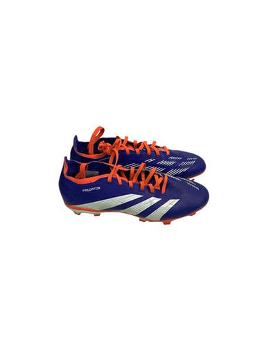 Used Adidas PREDATOR Soccer Cleats Navy Blue And Orange Senior 8.5 11347-S000263971