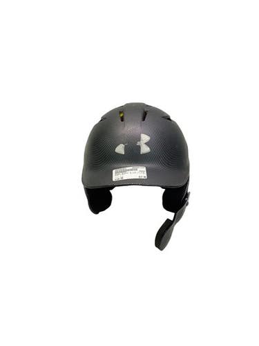 Used Under Armour 6 1/2 -7 1/2 GREY Batting Helmet No Mask Grey One Size 11347-S000263932
