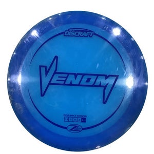 Used Discraft VENOM ZLITE DISTANCE DRIVER Disc Golf Driver Royal Blue 160g 11347-S000263923