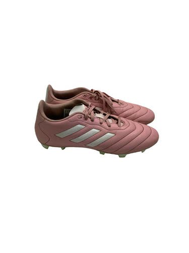 Used Adidas GOLETTO PNK/WHT Soccer Cleats Pink And White Senior 9.5 11347-S000263901
