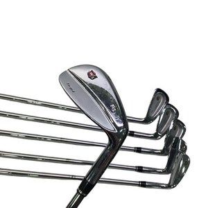 Used Wilson FI5 FORGED Mens Iron Set RH 5I-PW 11347-S000263851