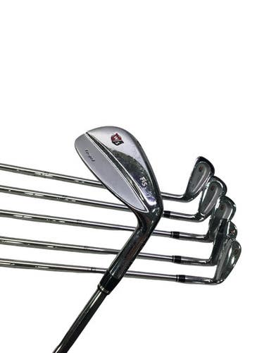 Used Wilson FI5 FORGED Mens Iron Set RH 5I-PW 11347-S000263851