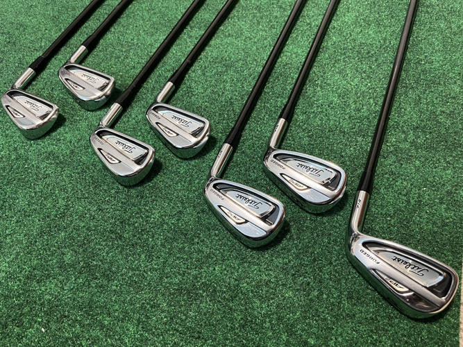 Titleist AP2 714 Iron Set 4-PW • Vokey Grips • Black Speeder MB-30 Shafts